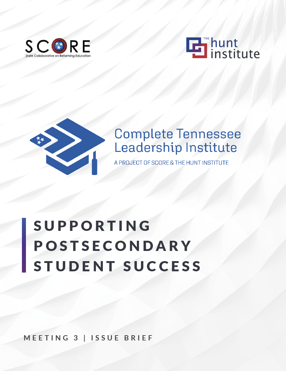 CTLI Supporting Postsecondary Student Success Issue Brief